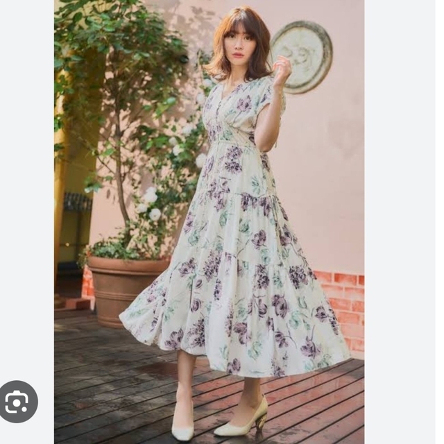 Her lip to(ハーリップトゥ)のHer lip to Full Of Love Long Dress レディースのワンピース(ロングワンピース/マキシワンピース)の商品写真