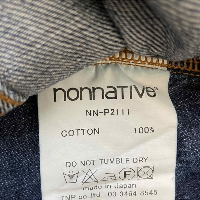 nonnative(ノンネイティブ)のNONNATIVE DWELLER ANKLE CUT 5P JEANS メンズのパンツ(デニム/ジーンズ)の商品写真