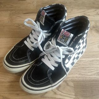 ヴァンズ(VANS)のVANS SK8-HI スケートハイ チェッカーフラッグ 25cm(スニーカー)