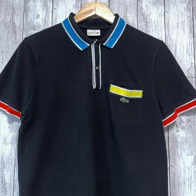 LACOSTE - ラコステ 半袖 ポロシャツ メンズ サイズ5 Lサイズ 2-226