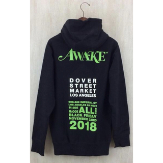 アウェイク(AWAKE)の入手困難✨美品　awake  dover street  パーカー　Lサイズ(パーカー)