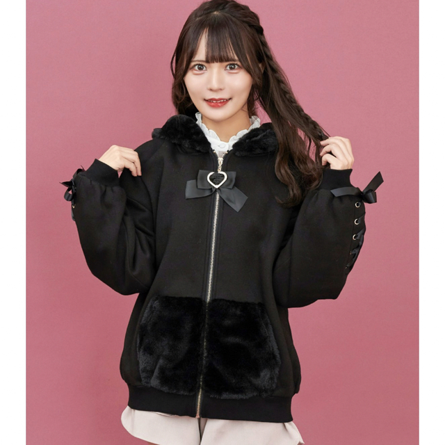 Secret Honey - シークレットハニー うさ耳ファー裏起毛パーカーの通販