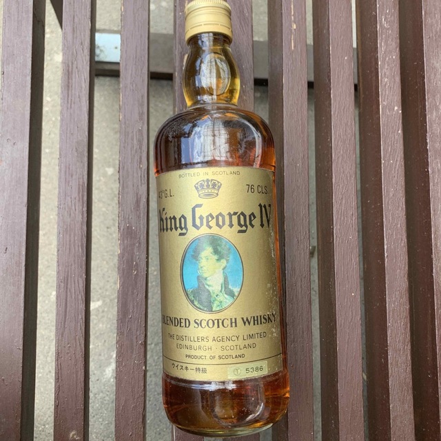 King George4世 BLENDED スコッチウイスキー 特級 古酒 酒 King George4世 BLENDED スコッチウイスキー 特級 古酒 酒
