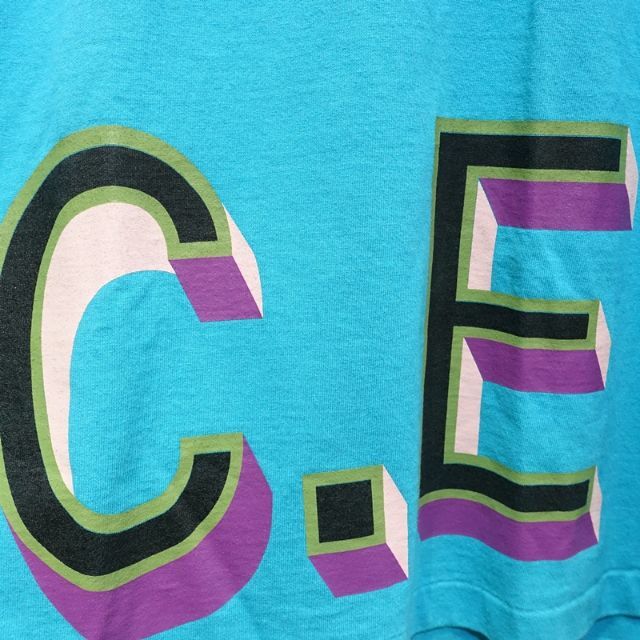 CAV EMPT C.E LOGO TEE L.BLUE