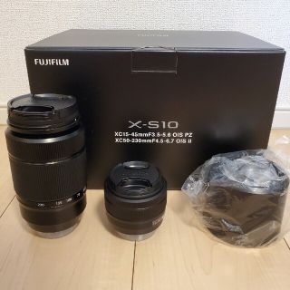 富士フイルム - FUJIFILM XC15-45mm XC50-230mm セットの通販｜ラクマ