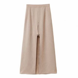 クラネ(CLANE)のCLANE┊DEEP SLIT SHORT PANTS LAYER SKIRT(キュロット)