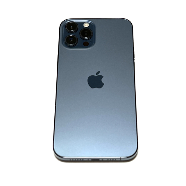 iPhone(アイフォーン)のiphone12 pro max 128GB パシフィックブルー SIMフリー スマホ/家電/カメラのスマートフォン/携帯電話(スマートフォン本体)の商品写真