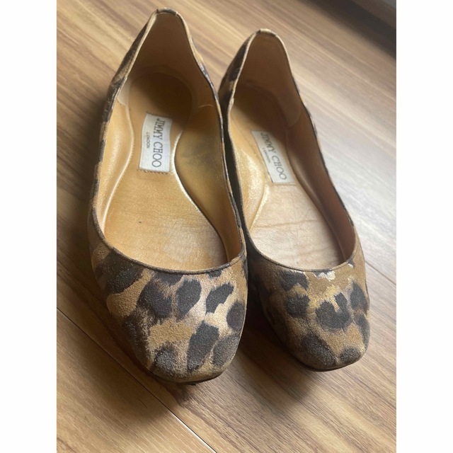 JIMMY CHOO   ジミーチュウ フラットシューズ バレエシューズの通販 by