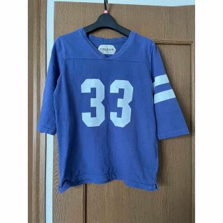 Shinzone - shinzone football tee フットボールTシャツ 古着の通販 by