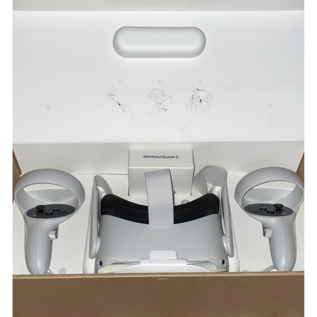 未使用品】Meta Quest 2 128GB 購入店保証書&領収証 | www