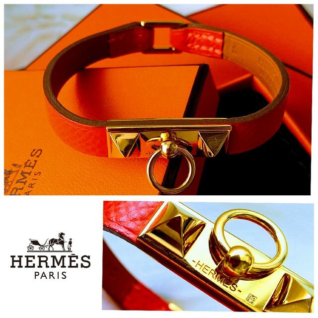 エルメス✥HERMES✥ブレスレット マイクロミニ リヴァル✥バングル美品