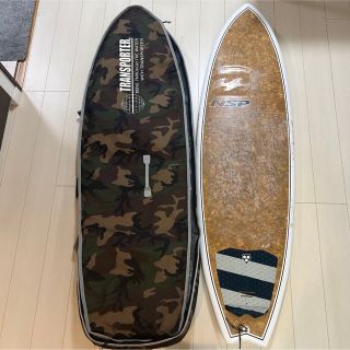 トランスポーター(TRANSPORTER)の6'0'' サーフボード NSPモデルCOCOMAT FISH(サーフィン)