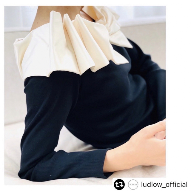 神崎恵タキマキさん着用 LUDLOWブラウス - トップス 神崎恵タキマキさん着用 LUDLOWブラウス - トップス