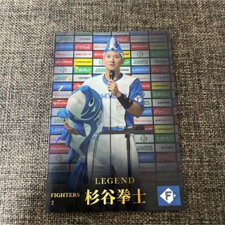 ホッカイドウニホンハムファイターズ(北海道日本ハムファイターズ)のプロ野球チップス2023 杉谷拳士(スポーツ選手)