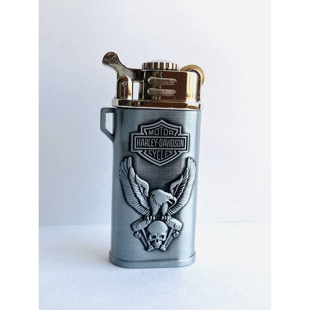 新品zippo型ライターガスライターターボライターハーレーダビッドソンシルバーの通販 by XW 新品zippo型ライターガスライターターボライターハーレーダビッドソンゴールド