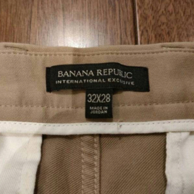 Banana Republic(バナナリパブリック)のBANANA REPUBLIC メンズ チノパン 32×28 メンズのパンツ(チノパン)の商品写真
