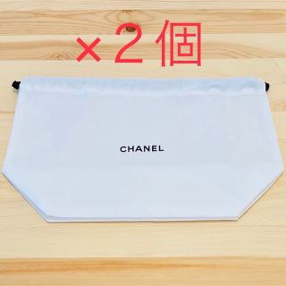 シャネル(CHANEL)の【新品×2個】シャネル オリジナル巾着 ポーチ(ポーチ)