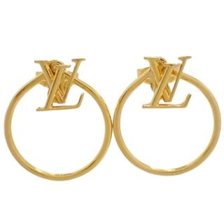 シャイニングゴールデン 美品 ルイヴィトン ピアス・LV エクリプス