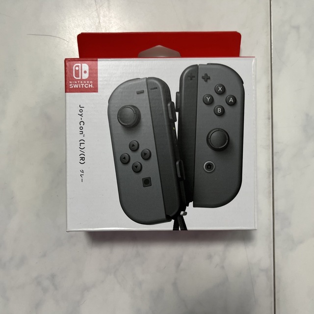 Nintendo Switch(ニンテンドースイッチ)のNintendo Switch Joy-Con グレー エンタメ/ホビーのゲームソフト/ゲーム機本体(家庭用ゲーム機本体)の商品写真