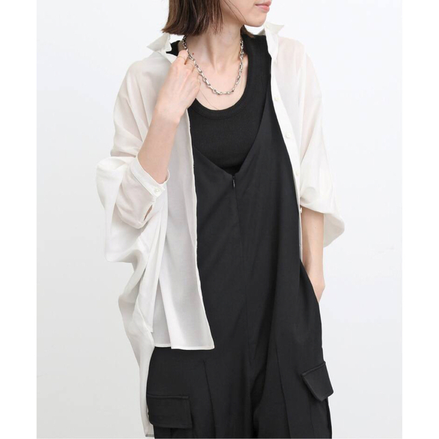 L'Appartement DEUXIEME CLASSE(アパルトモンドゥーズィエムクラス)のアパルトモン ドゥーズィエムクラス Dolman sheer Blouse レディースのトップス(シャツ/ブラウス(長袖/七分))の商品写真