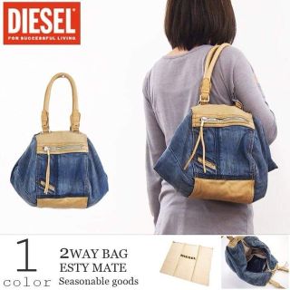 ディーゼル(DIESEL)のDIESEL　2way デニムバッグ　ESTY MATE(トートバッグ)