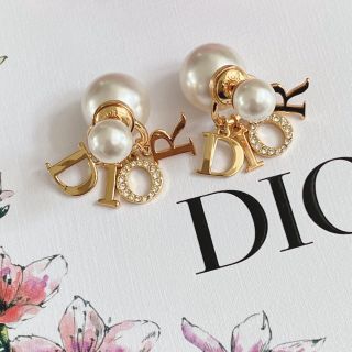 クリスチャンディオール(Christian Dior)のクリスチャンディオール　DIOR　ピアス　ゴールド(ピアス)