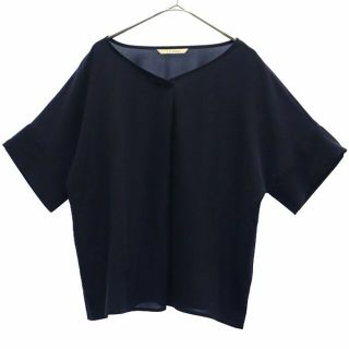 ストラ(Stola.)のストラ 半袖 カットソー 36 ネイビー stola. レディース 【中古】  【230604】 メール便可(カットソー(半袖/袖なし))