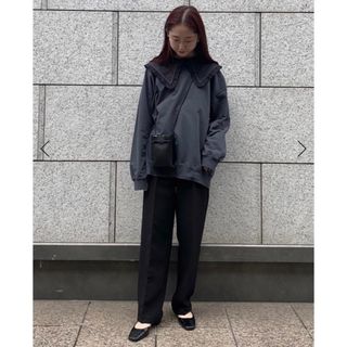 アダムエロぺ(Adam et Rope')の【GANNI】Cotton Poplin Blouse(シャツ/ブラウス(半袖/袖なし))