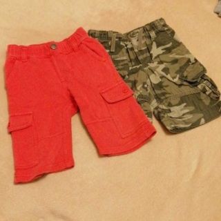 ベビーギャップ(babyGAP)のベビーギャップ☆ハーフパンツ2本セット 95、100cm(パンツ/スパッツ)