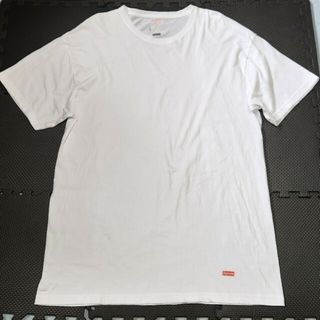 ヘインズ(Hanes)のヘインズ シュプリーム ワンポイントロゴ 半袖Tシャツ(Tシャツ/カットソー(半袖/袖なし))