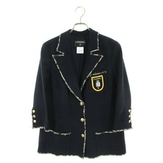 シャネル(CHANEL)のシャネル  P24952V15529 ツイードココマークジャケット  レディース 44(その他)