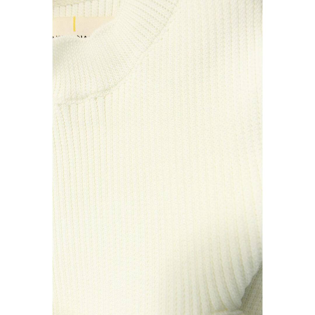 レビュー高評価の商品!の商品をすべて アキラナカ AKIRA NAKA APK1605WH 変形デザインモックネック Tシャツ(半袖/袖なし)