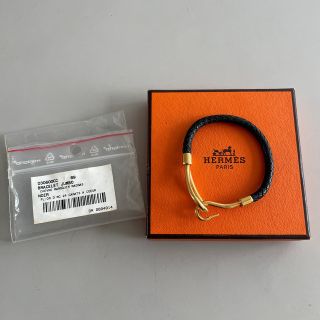 エルメス(Hermes)のHERMES エルメス　ジャンボ ブレスレット ゴールド金具(ブレスレット)