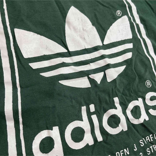 adidas(アディダス)のadidas アディダス　カナダ製　90s　ビンテージ　Tシャツ　ラバープリント メンズのトップス(Tシャツ/カットソー(半袖/袖なし))の商品写真