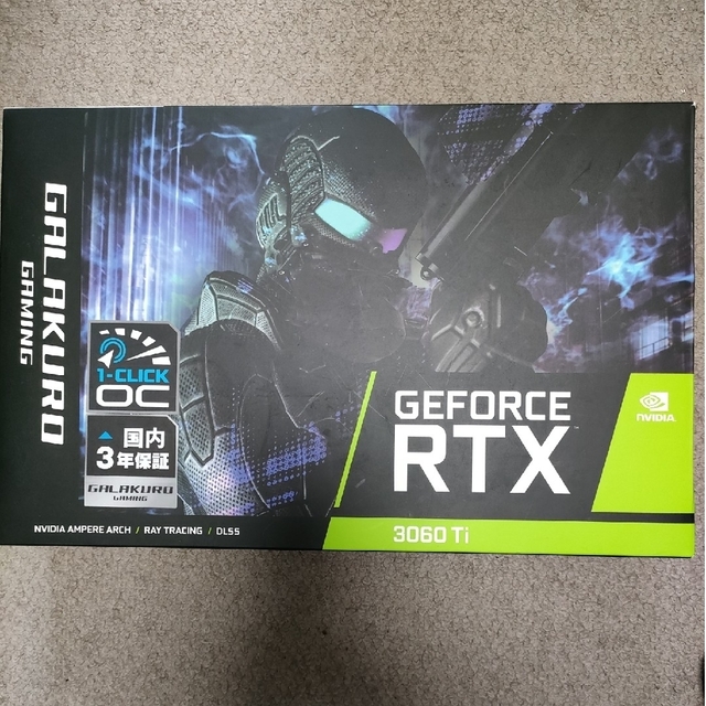 玄人志向 GEFORCE RTX 3060TiPC/タブレット