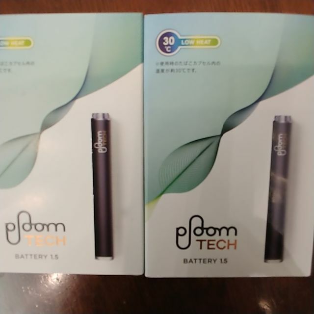 商店 Ploom TECH プルームテック 純正バッテリー1.5 白2個新品未開封
