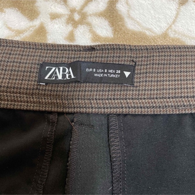 ZARA(ザラ)のZARA ザラ 2ウエイ ショートパンツ チェック Sサイズ レディースのパンツ(ショートパンツ)の商品写真