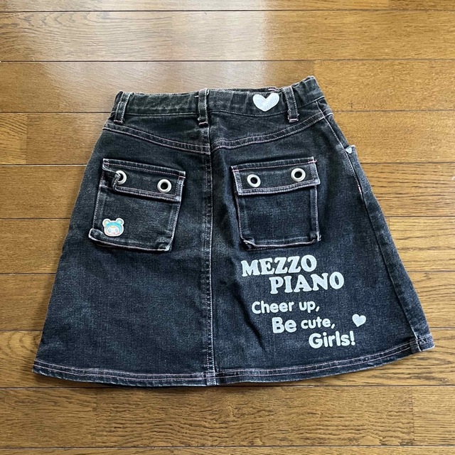 mezzo piano(メゾピアノ)の【Sサイズ】130 mezzo piano スカート✖︎2着 キッズ/ベビー/マタニティのキッズ服女の子用(90cm~)(スカート)の商品写真