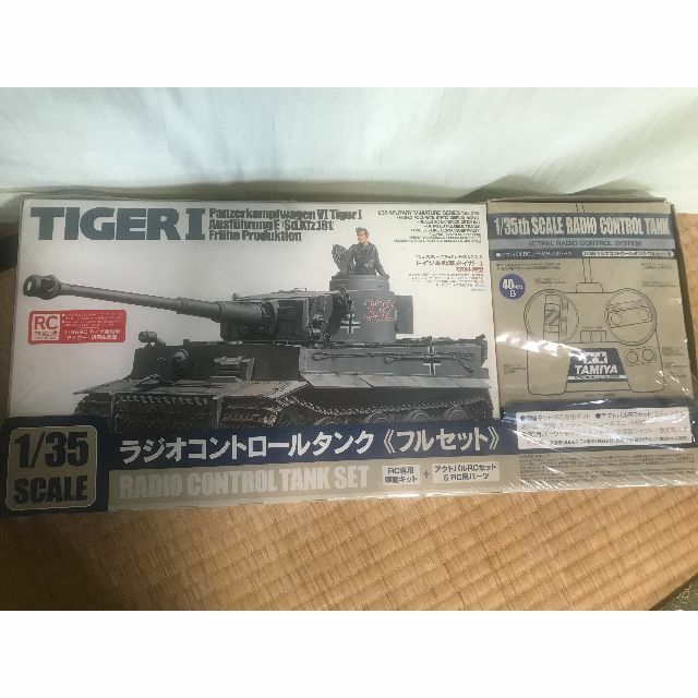 タイガー1(初期生産型)タミヤ1/35　ラジオコントロールフルセットエンタメ/ホビー