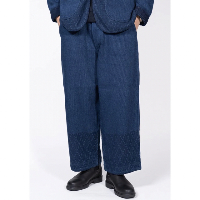 35cm股下PORTER CLASSIC ポータークラシックKENDO WIDE PANTS