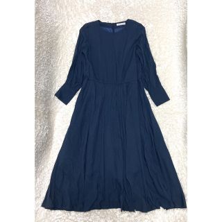 エスティークローゼット(s.t.closet)のs.t.closet frabjous ロングワンピース　ネイビー(ロングワンピース/マキシワンピース)