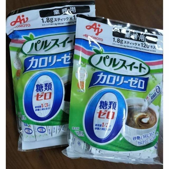 パルスイート カロリーゼロスティック 120本 業務用×2袋 食品/飲料/酒の食品/飲料/酒 その他(その他)の商品写真