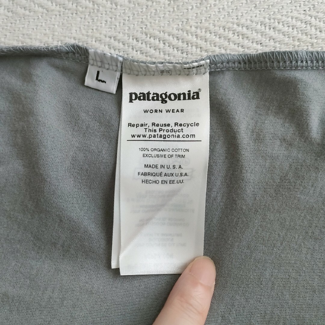 patagonia(パタゴニア)の【新品】patagonia パタゴニア　P-6ミッションTシャツ USA製Ｌレア メンズのトップス(Tシャツ/カットソー(半袖/袖なし))の商品写真