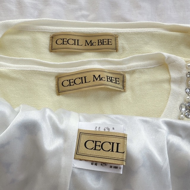 CECIL McBEE(セシルマクビー)のCECILL McBEE セシルマクビー トップス カーディガン スカートセット レディースのレディース その他(セット/コーデ)の商品写真