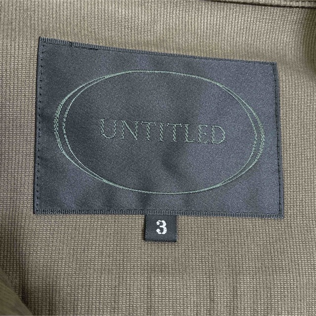 UNTITLED(アンタイトル)のuntitled ジャケット　羽織り　ミリタリー レディースのジャケット/アウター(ミリタリージャケット)の商品写真