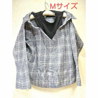 セシルマクビー(CECIL McBEE)の1449x【秋冬コーデ】セシルマクビー 古着 シャツ ブラウス レディース M(シャツ/ブラウス(長袖/七分))