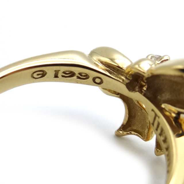 Tiffany & Co. - ティファニー リボンダイヤ リング K18 Tiffany & Co. - ティファニー リボンダイヤ リング K18