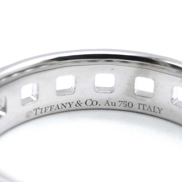 Tiffany & Co.(ティファニー)のティファニー Tトゥルーワイド リング K18 ホワイトゴールド 指輪 約18号 ジュエリー Tiffany＆Co. メンズのアクセサリー(リング(指輪))の商品写真