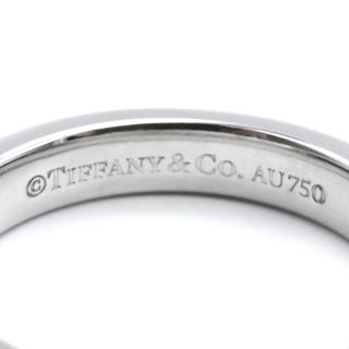 TIFFANY&Co. 1837 ナロー 2P ダイヤモンド リング・指輪 K18PG レディース