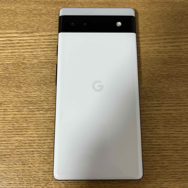 Google Pixel(グーグルピクセル)のGoogle Pixel 6a Chalk 128 GB スマホ/家電/カメラのスマートフォン/携帯電話(スマートフォン本体)の商品写真